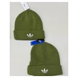 2 Adidas 1-size knit beanie, tech olive