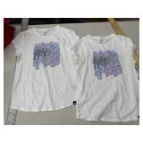 2 Adidas girls tops, Size XL (16)