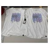 2 Adidas girls tops, Size XL, (16)