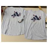 2 Adidas girls tops size L (14)