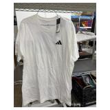 2 Adidas white T-Shirts, Size L