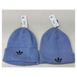 2 Adidas 1-size knit beanie, ash blue