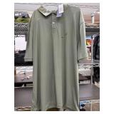 Navtech green short sleeve polo shirt size 3XL