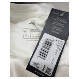 2 Adidas t-shirts, white, size M