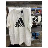 2 Adidas t-shirt, white, size 2XL