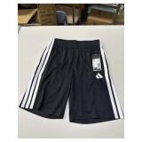 Adidas boys black shorts, size M (10/12)