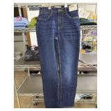 Wrangler high-rise true straight jeans, size 25/32