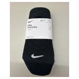 Nike pk of 3 footie socks, size 3Y-5Y