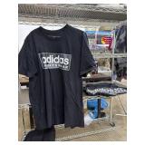 3 Adidas t-shirts,black, size L