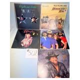Five Vintage Country & Western Records