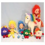 Vintage 80's Rainbow Brite Toy collection