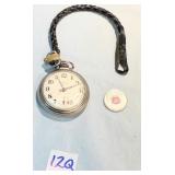 Vintage Westclox Shock Resistant Pocket Watch