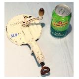 Antique Cast Bean Slicer Table Mount