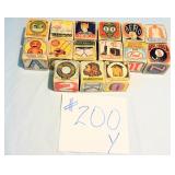 Vintage Retro Unique Toy Blocks Lot