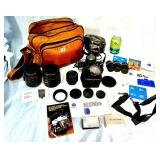 Minolta XG-1 35mm Camera Package