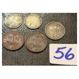 Early Canada Newfoundland Coins