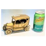 Cast Brass Antique Model T Car