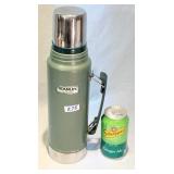 Stanley 1.1 Quart Green Metal Thermos