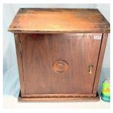 Antique Copper Lined Wooden Chest