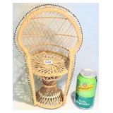 Boho MC< Peacock Chair Plant Stand