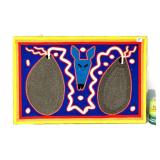 Vintage MCM Huichol Yarn Art