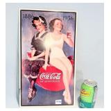 Coca-Cola 50th Anniversary Metal Sign