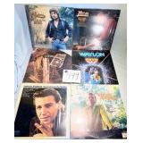 6 Vintage Waylon Jennings Vinyl Records