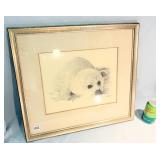 Vintage AL.J. Casson Seal Framed Print