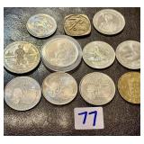 11 Hamilton Bobby Orr Canadian Tire Coins Tokens