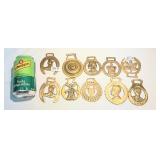 10 Piece Horse Brass Prince Philip