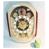 Seiko Swarovski Crystal Melodies in Motion Clock