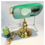 Vintage Banker's Lamp Tested & Working