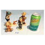 4 Hummel Goebel Figurines