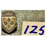 Canadian WWll Sterling Service Lapel Pin