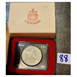 1973 Canada (50% Silver) Dollar 100th Anniv. RCMP