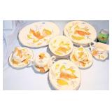 20 Pieces MCM Tampico Chanticleer Dinnerware