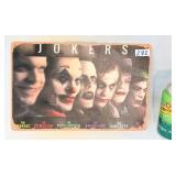 Batman DC Comics The Jokers Metal Sign
