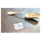 Antique Sterling Silver Tea Caddy Sugar Scoop