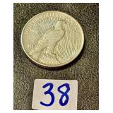 1922 Peace U.S. Silver Dollar