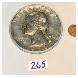 Large Novelty U.S. Quarter Dollar 1972 Coin