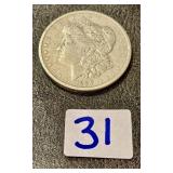 1890 Morgan U.S. Silver Dollar