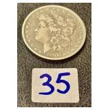 1890 'O' Morgan U.S. Silver Dollar