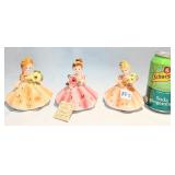 Three Vintage Josef Original Figurines