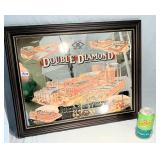 Double Diamon Burton On Trent Bar Wall Mirror