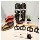 Vintage Sports Lot Baseball Gloves Detroit