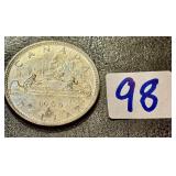 1966 Canada Silver Dollar Coin
