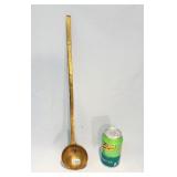 Antique Heavy Brass Ladle