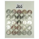 20 Canadian 1968 Silver Dime Coins