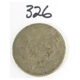 Early 1922 U.S. Peace Silver Dollar Coin