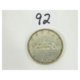 1960 Canadian Silver Dollar Coin